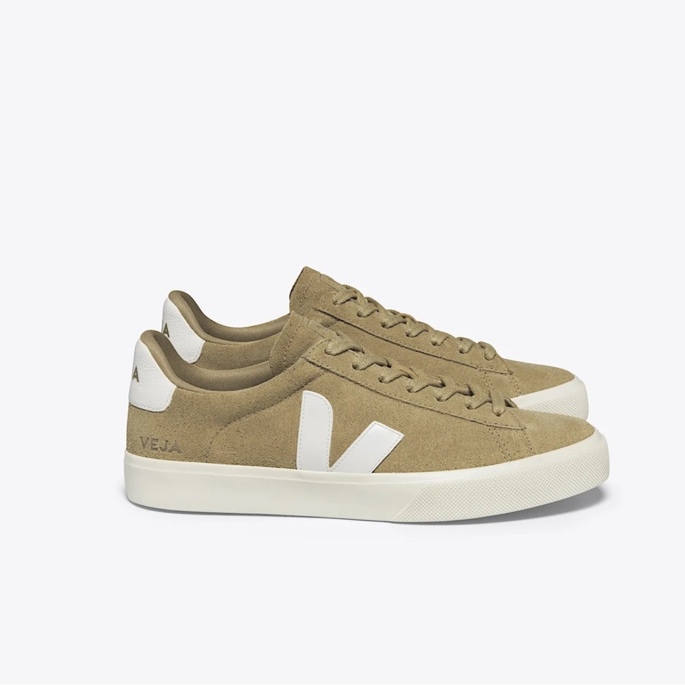 VEJA CAMPO SUEDE DUNE WHITE